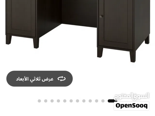 الطاولة يديدة ب 120 شريتها من ايكيا ب179.9 الحجم 152x70 سم