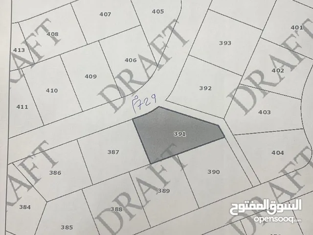 Residential Land for Sale in Zarqa Al-Ghabawi