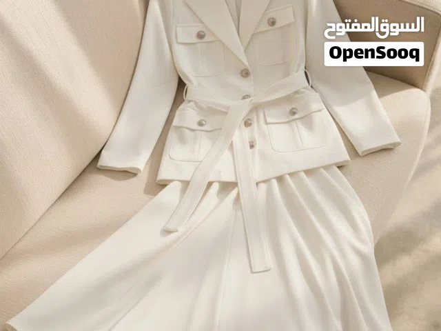 طقم تنورة  جاكيت انيق