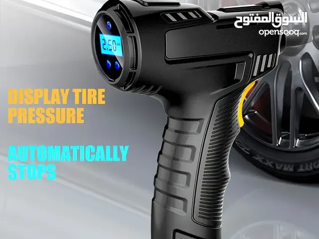 مضخة الهواء الرقمية ... لطواري لنفخ أطار الدراجه والسياراه وغيرها..