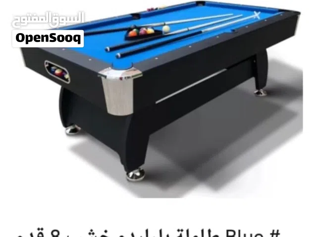 طاولة بلياردو 8 قدم للمزارع والشاليهات متوفر خدمة التوصيل والتركيب لجميع المحافظات خلال 24 ساعة