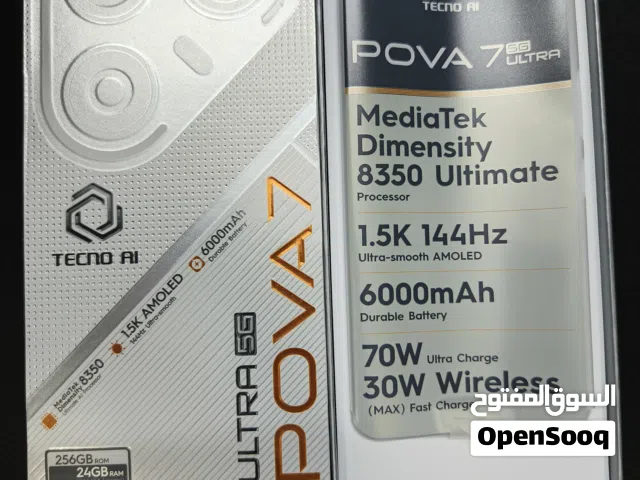 Tecno Pova 7 5G Ultraمستعمل ولسا على الكفاله
