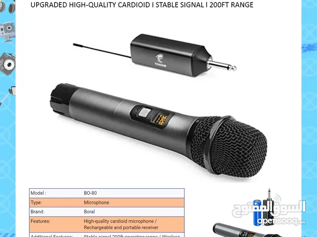 Borl professional Universal Microphone BO-80 ll Brand-New ll