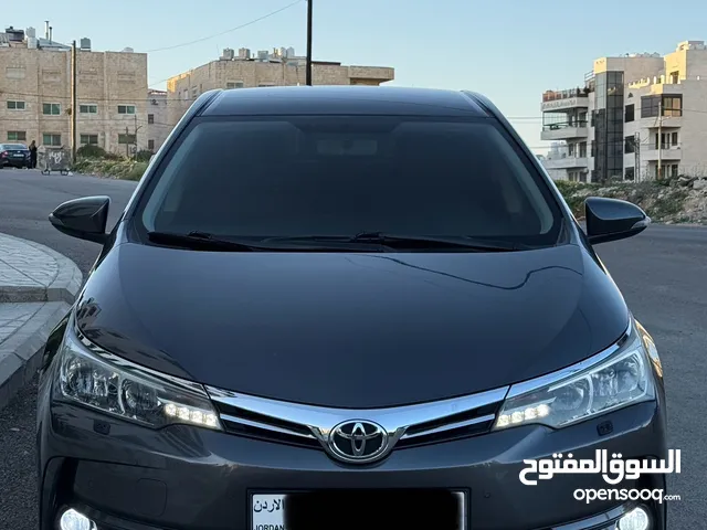 تويوتا كورولا وارد المركزية الاردن فحص كامل وكالة افحص وين ما بدك 2018 وكاااااالة