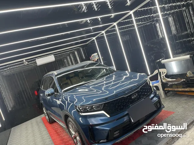 كيا سيرنتو 2021 ديزل بصلاه عنبي بسعر محرررقه 116 ألف نقدا البدل وارد منبدل