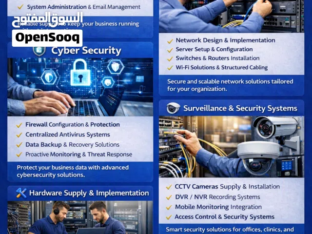 حلول IT للمكاتب والعيادات والشركات الصغيرة والمتوسطة