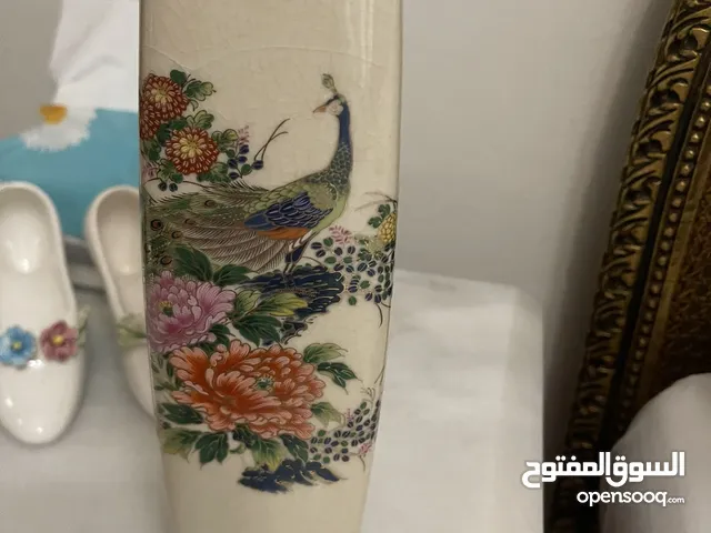 فازة ساتسوما يابانية عتيقة من الستينيات والسبعينيات