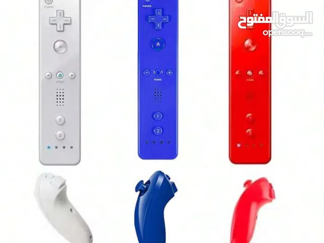 جهاز تحكم لاسلكي مزدوج بريموت كنترول وجهاز تحكم بالحركة للألعاب على ويي و ويي يو 4 اجهزة متوفرة