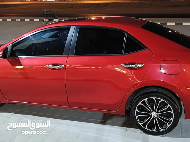 Toyota Corolla S 2015 Red Car