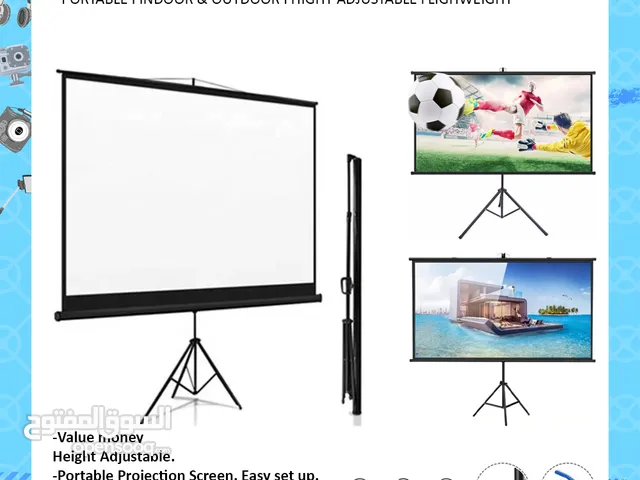 Projector Screen With Tripod 2x2 ll Brand-New ll