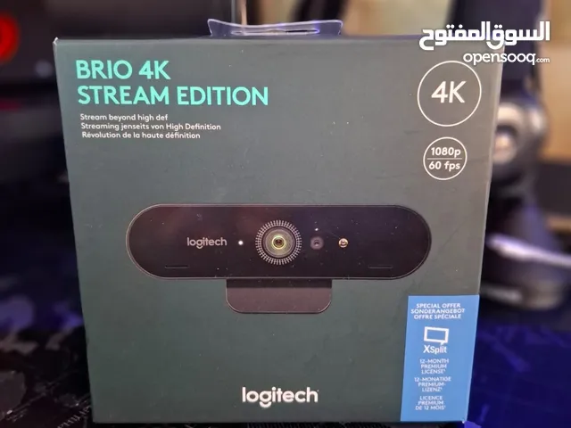 لوجيتيك Logitech BRIO 4K Stream Edition HDR & Autofocus Webcam (4k-30FPS/1080p-60FPS)