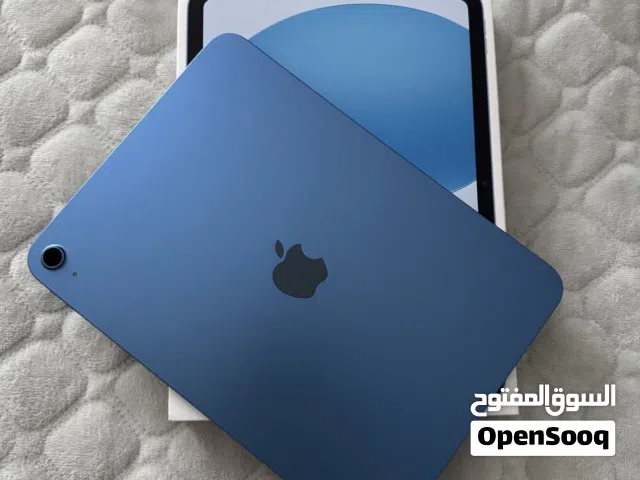 آيباد الجيل 11، 128 جيجا، أزرق، نظيف جدا