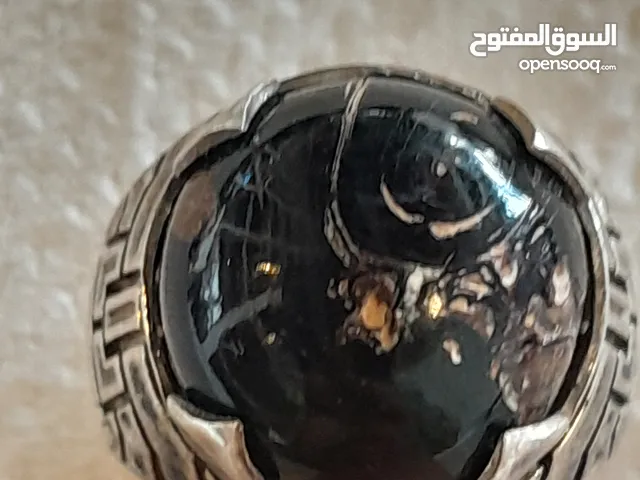 خاتم فضة أصلي
