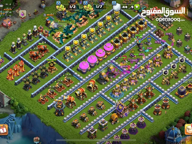 حساب كلاش اوف كلانس تاون 17 يمكن تخفيض السعر قليلا لأجلك