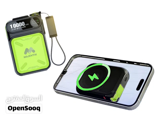مش أي باور بانك... ده الباور اللي يشحنك قبل ما تخلص شغلك! Majentik Magnetic Power Bank بـ قوة وسر