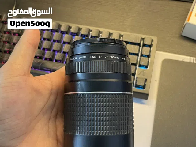 عدسة كانون 75-300 mm Ef f4