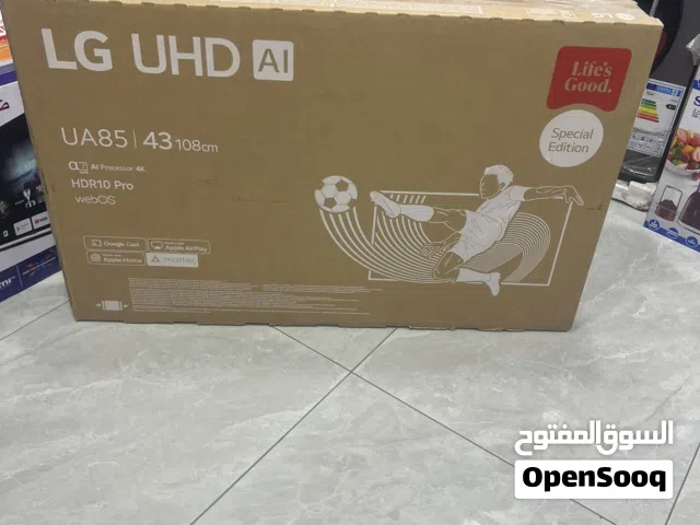 شاشة LG 43 بوصة سمارت فوركي سعر حرق