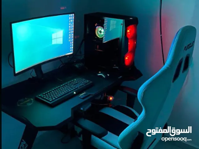 سيت اب و جهاز كمبيوتر جيمينج ( setup & gaming pc )