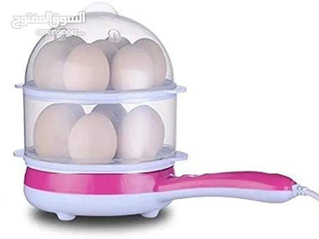 جهاز سلق البيض و الذرة بالبخار الكهربائي حجم كبير  14 بيضة سلاقه و قلايه بيض قلاية