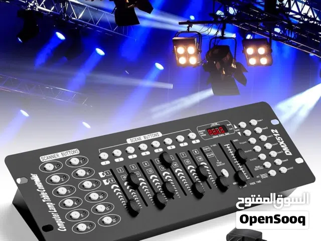 مكسر إضاءة DMX 192 Channel جديد، مناسب للتحكم بإنارة الحفلات والمسارح والليزر والموفينغ هيد