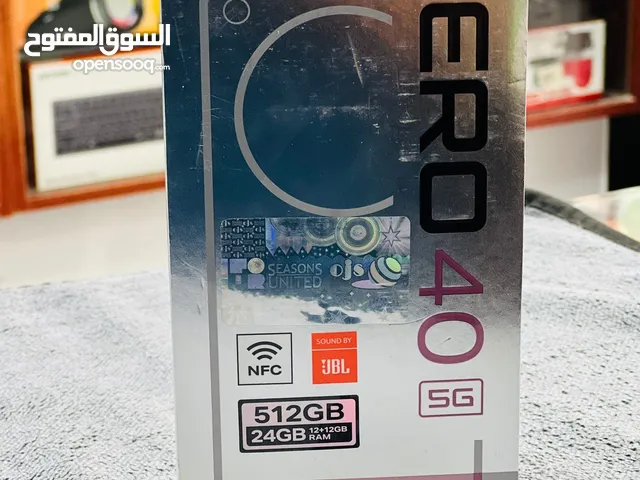 INFINIX ZERO 40 5G 512GB NEW MODEL FOR SALE