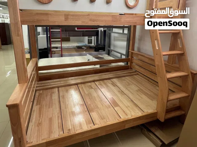 سرير اطفال طابقين مع ادراج وارفف موديل جديد السعر شامل توصيل تركيب داخل مسقط