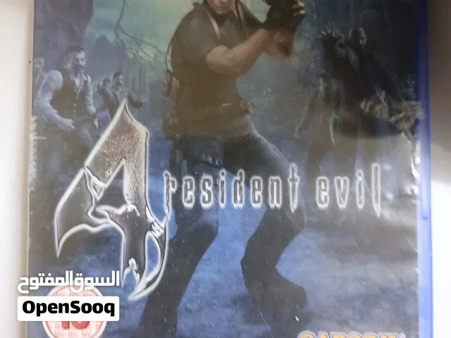 شريط ريزيدنت إيفل 4 الأصلية (Resident Evil 4) لجهاز PS4 نظيف جداً اقرأ الوصف