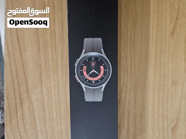 ساعة سامسونج برو 5 استعمال خفيف  samsung galaxy watch pro 5 moderately used