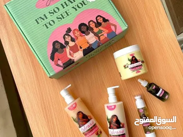 Odessa hair care set “طول وكثافة؟ أوديسا عندها السر! مجموعة Odessa هتدي شعرك التغذية اللي م