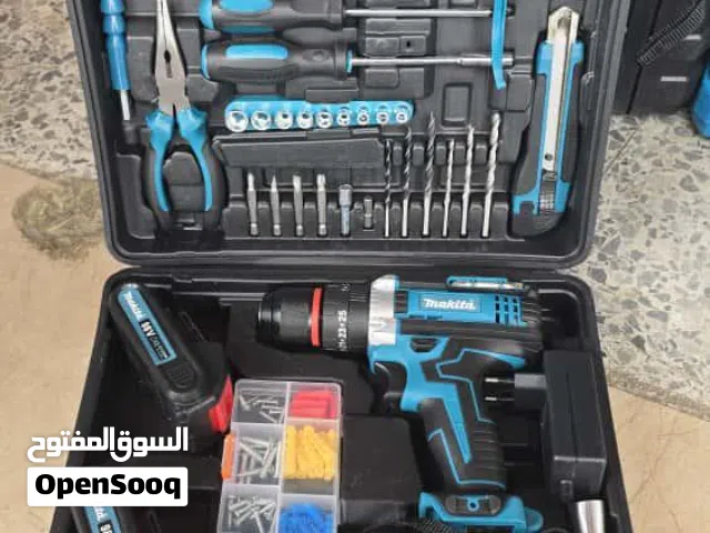 دريل جدار ( راس حديد مع 70 قطعه) بضاعة رقم 1