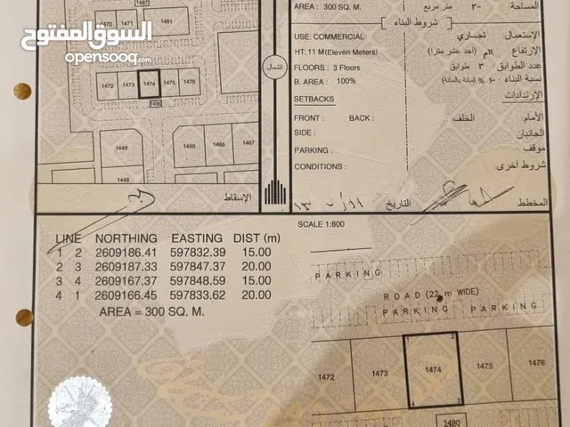 Commercial Land for Sale in Al Batinah Barka