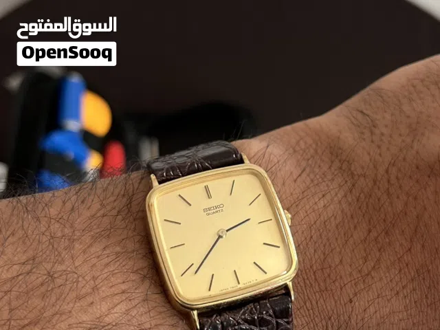 ساعة سيكو ڤنتج جلد