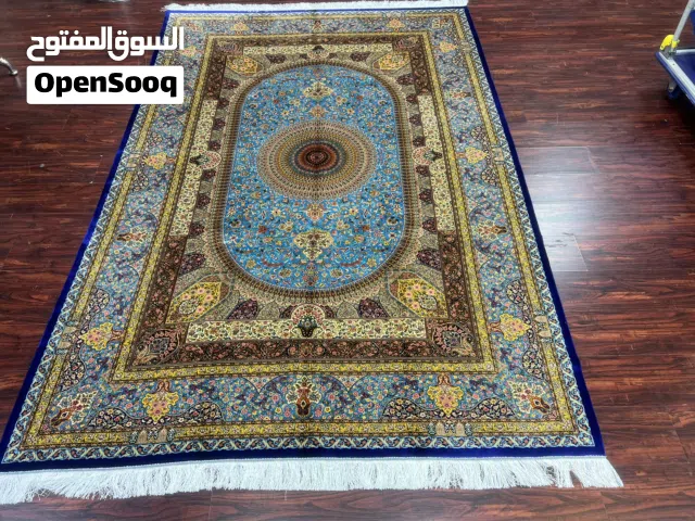 stunning Irani Semi Handmade silk carpet
