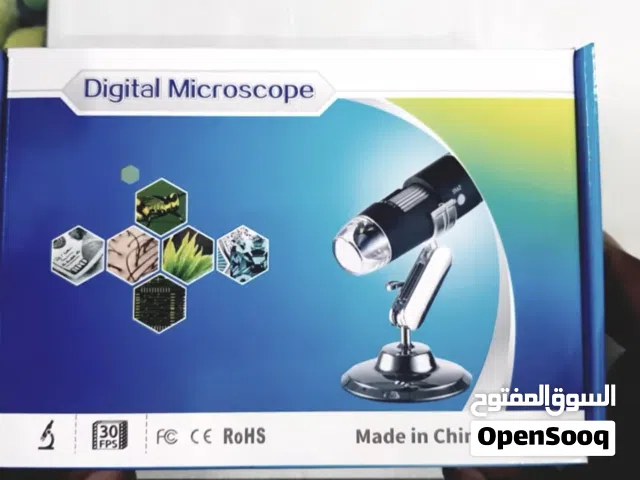 مكرسكوب يربط على النقال واللابتوب لتكبير للبيع ملحقات قرص وقاعده زوم