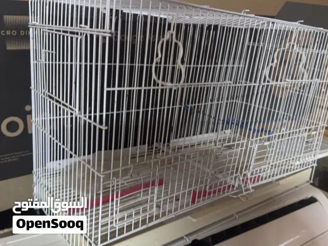 Bird cage with internal partition