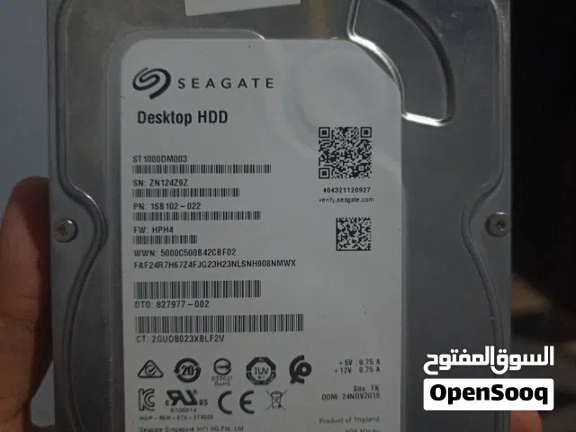 هاردسك (HDD) مستعمل شبه جديد من شركة Seagate الغنية عن التعريف