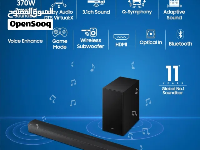 Samsung sound bar B650F 3.1channel