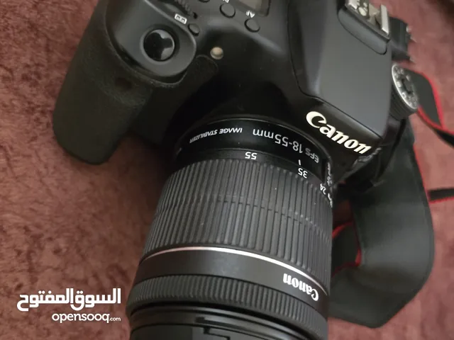 كاميرا Canon 70D للبيع شبه جديد مع عدسة 18 - 55