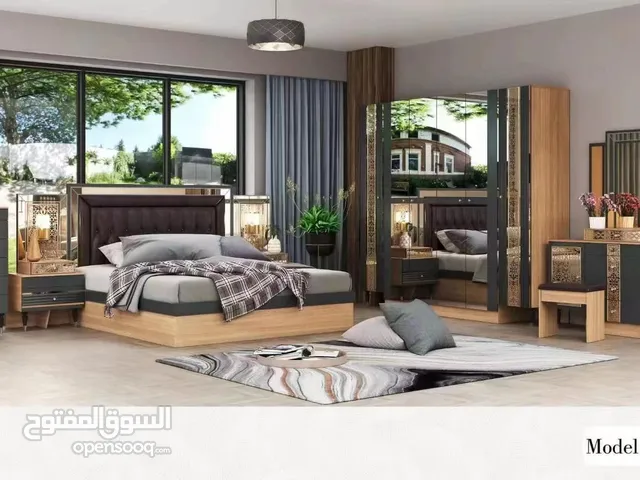 غرف نوم روعه 6 قطع مع ظوشق طبي وتركيب