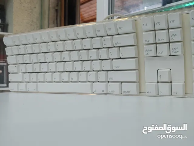 Apple Original USB Keyboard Used لوحة مفاتيح ابل اصلي سلكي مستعمل