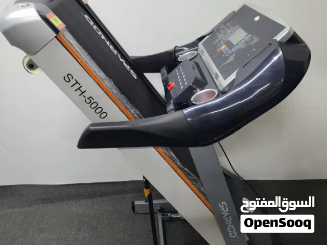 Sparnod Fitness STH-5000  Treadmill Anti-slip Running Belt  POWERFUL MOTOR -- 2.5 HP Continuous & 5