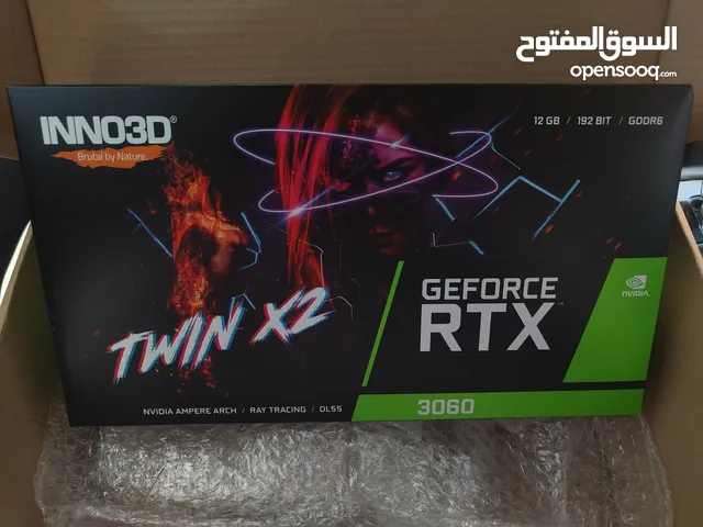 INNO3D – GeForce RTX 3060 2X – 12GB  Brand New جديد