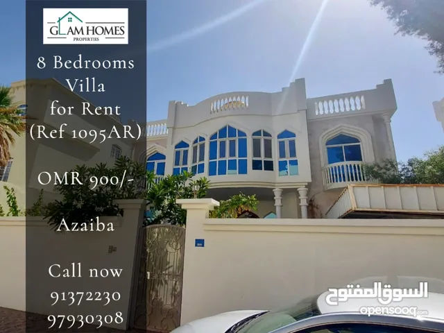 9 Bedrooms Villa for Rent in Azaiba REF:1095AR
