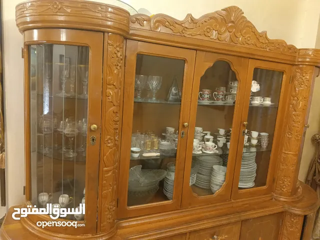 بوفية خشب زان حفر تحفة