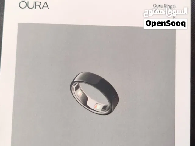 Oura ring 5 black /noir 6.