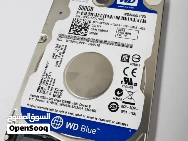 هارديسك hdd WD 500