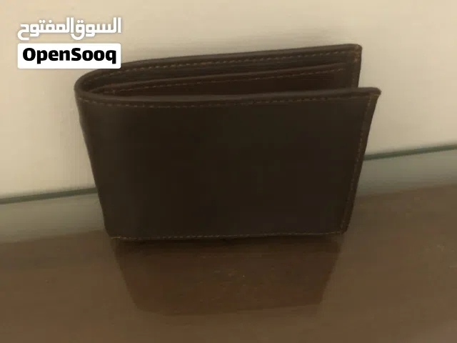 محفظة رجالي جلد طبيعي متعددة الأقسام للبطاقات والنقود مقاس 105 * 85 سم للبيع