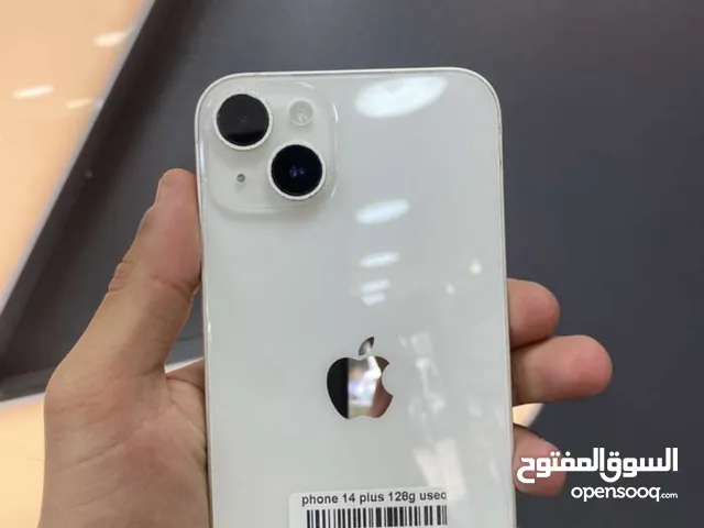 iPhone 14 Plus 128g مستعمل بحالة الوكالة  مكفول