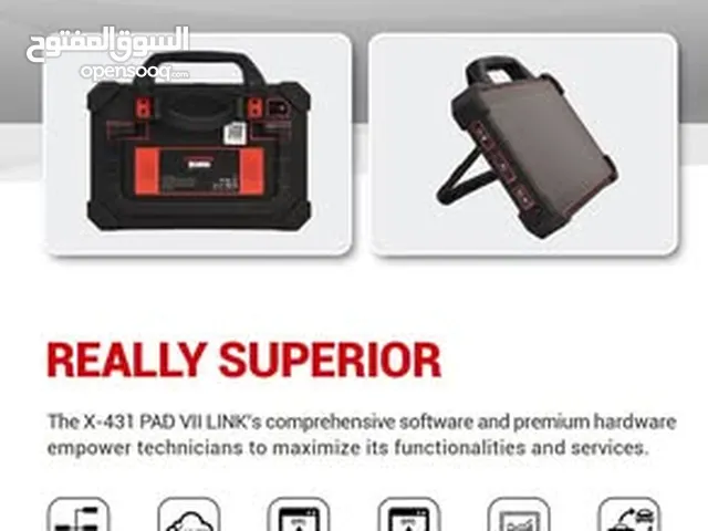 اقوى جهاز فحص و برمجة كمبيوتر السيارات Launch X-431 PAD 7 / PAD VII LINK High-end Flagship Diagnosti