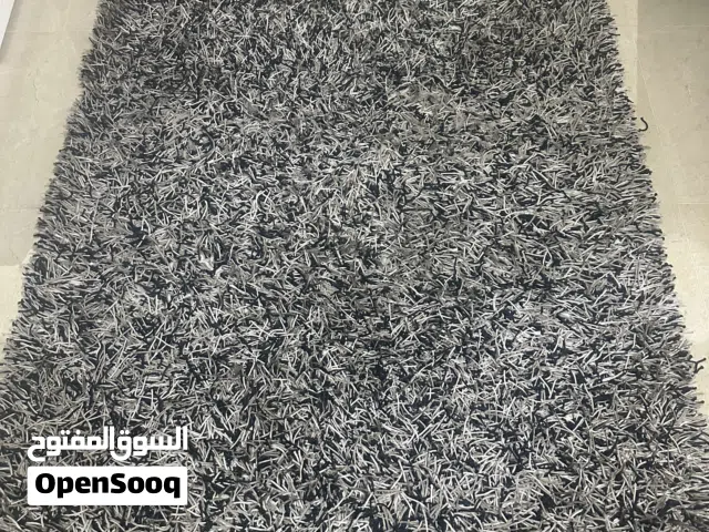 Grey/Black Shag Rug for sale  Size: 150 cm × 210 cm